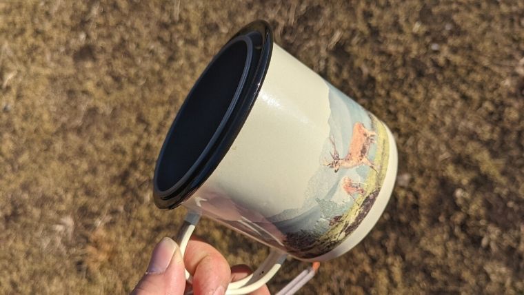 鹿デザイン】ジェントルマンハードウェア「ホーローマグカップ ディアー」を詳しくレビューします！ | パルの外遊び