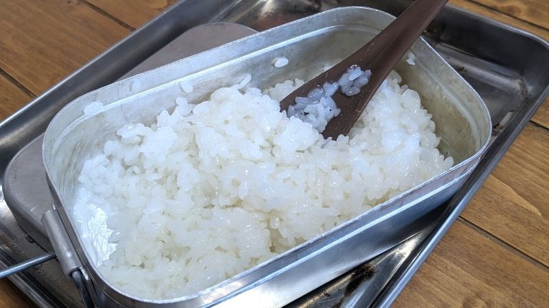 メスティンで5分で炊けるお米